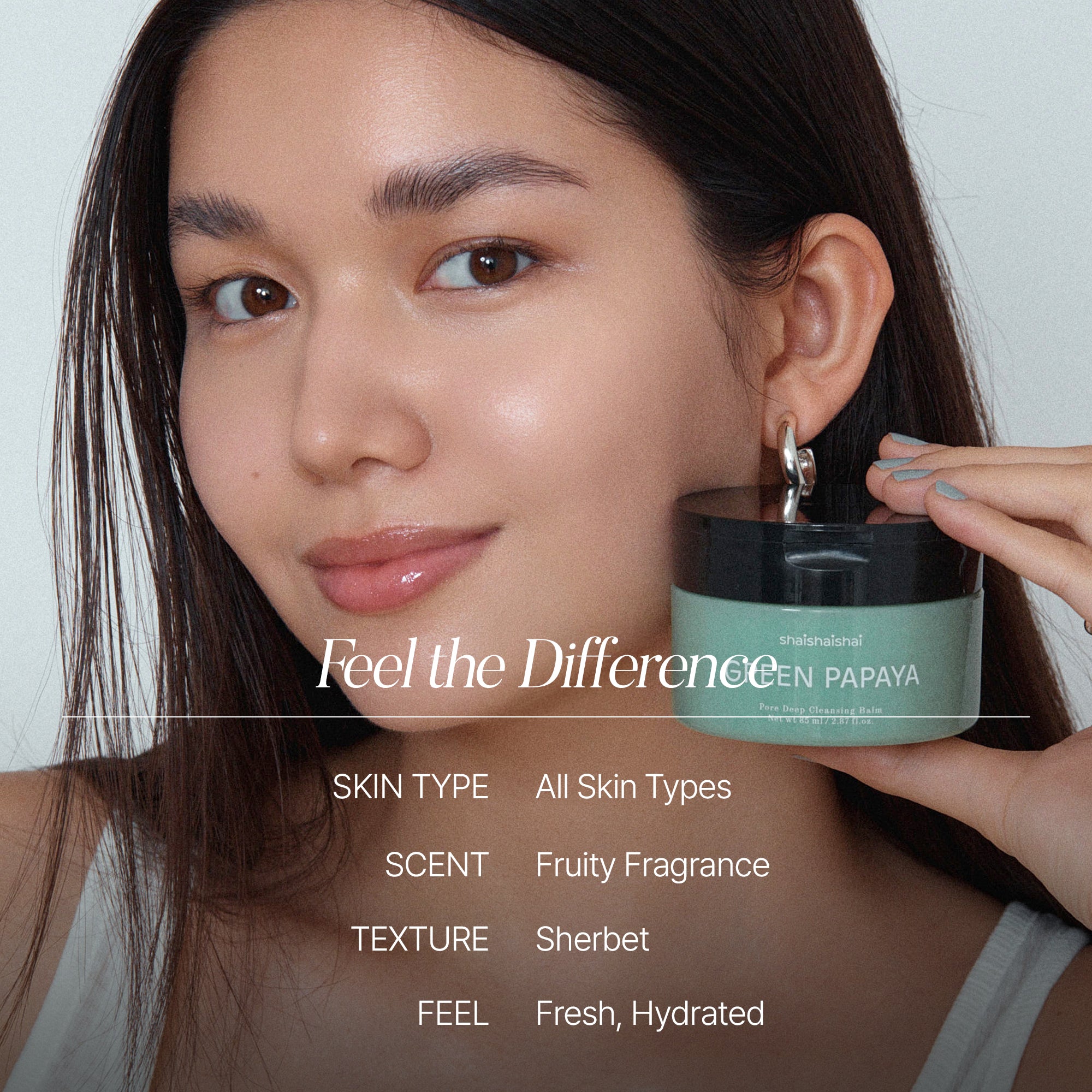 GREEN PAPAYA Pore Deep Cleansing Balm