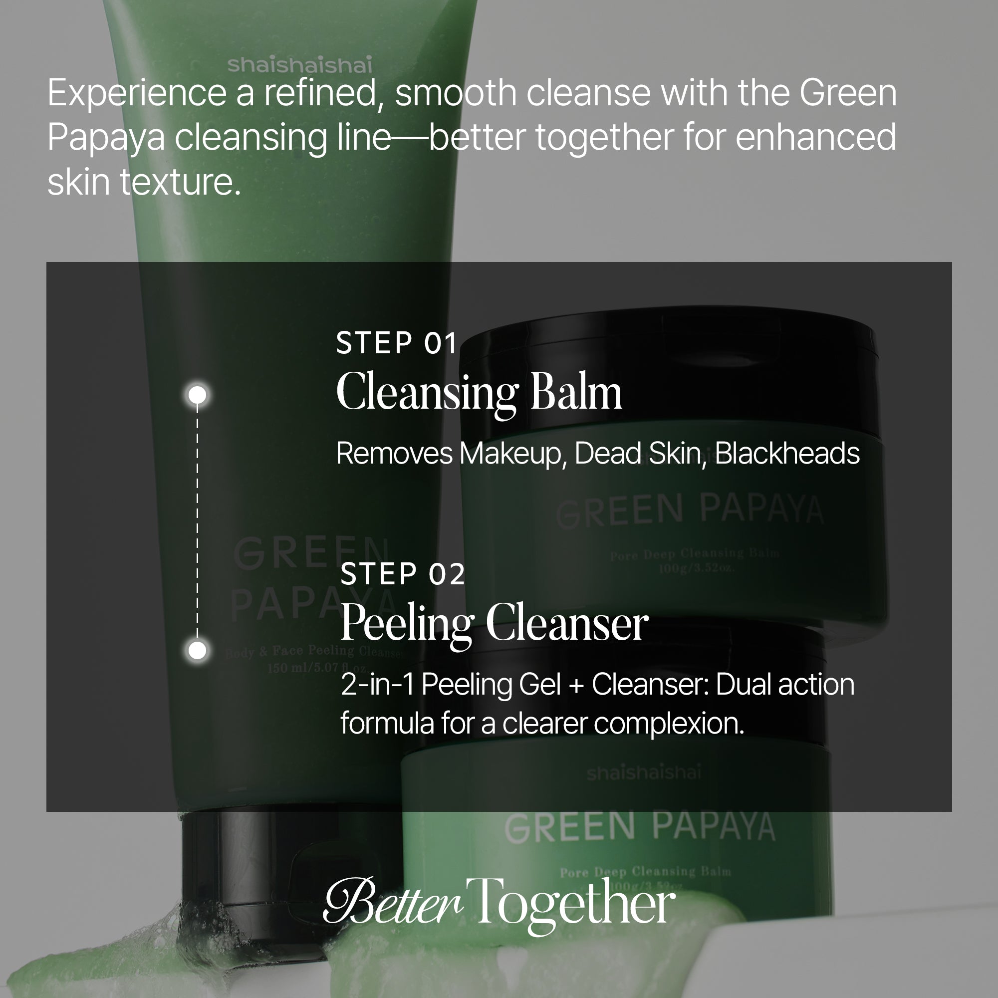 GREEN PAPAYA Pore Deep Cleansing Balm