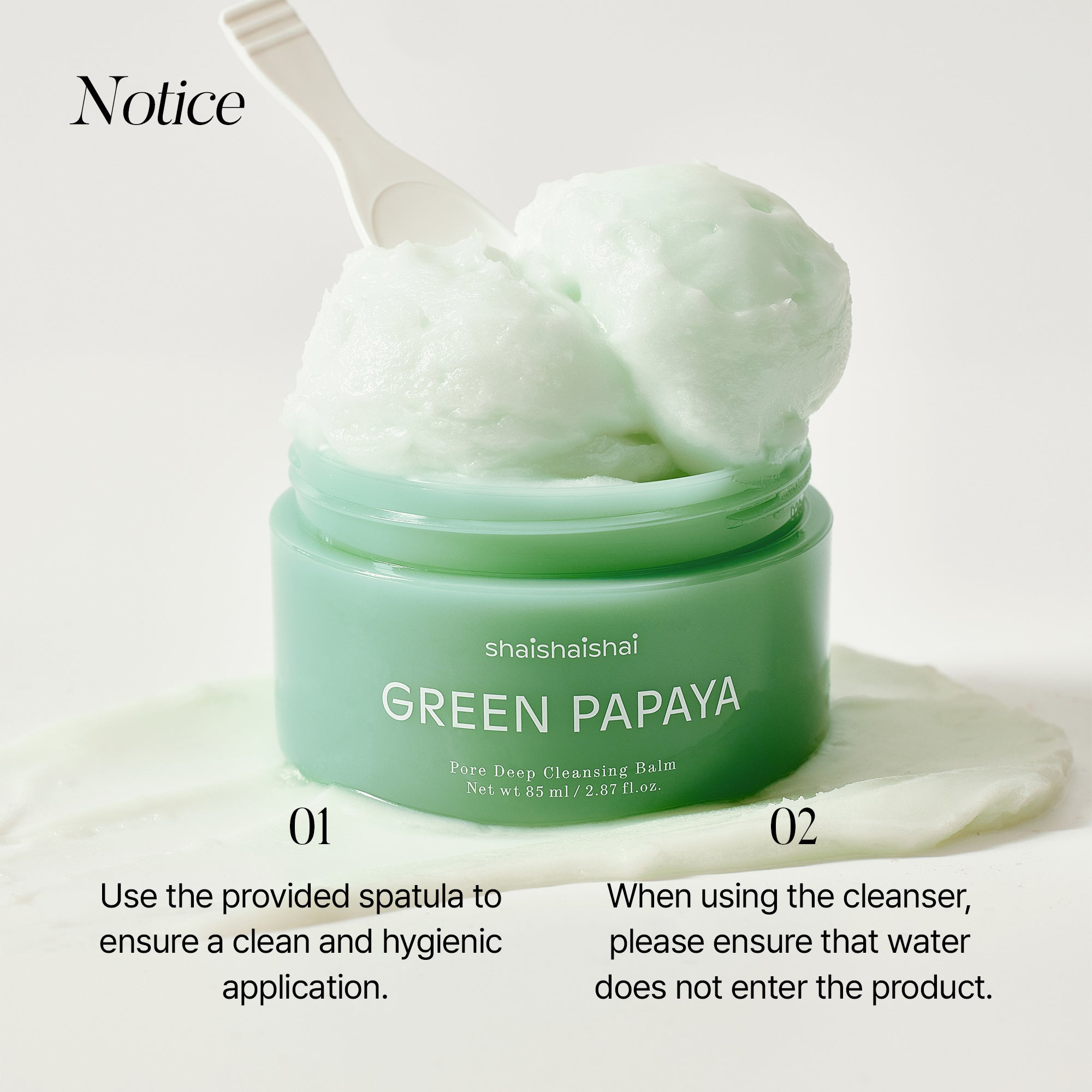 GREEN PAPAYA Pore Deep Cleansing Balm