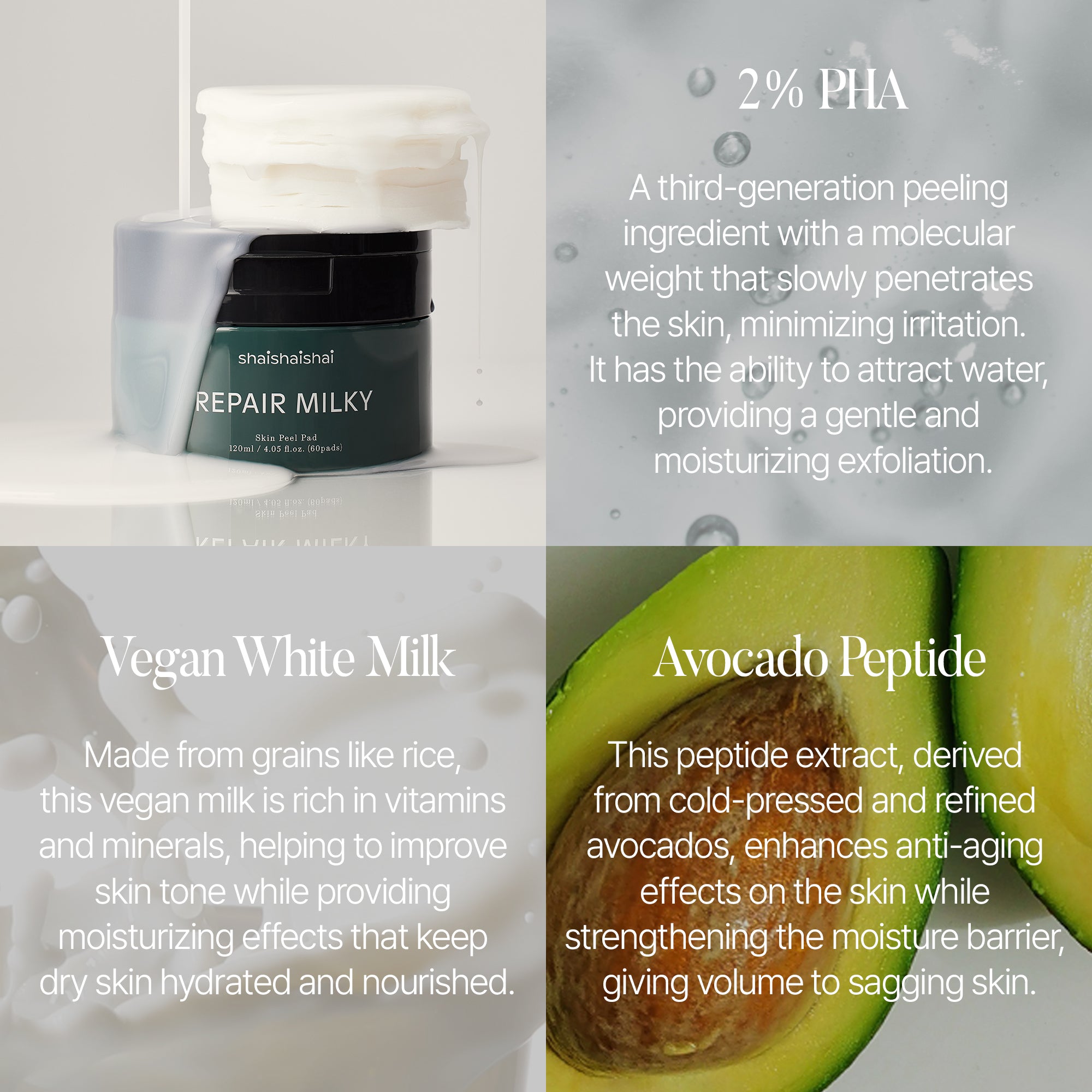 REPAIR MILKY Skin Peel Pad