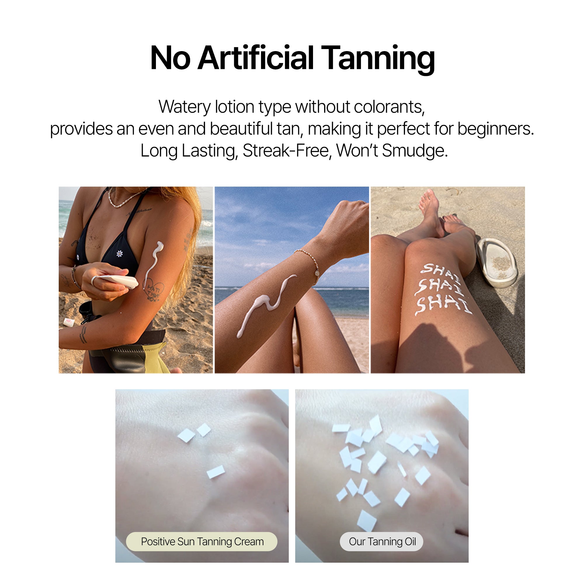 POSITIVE SUN Tanning Watery Cream SPF22