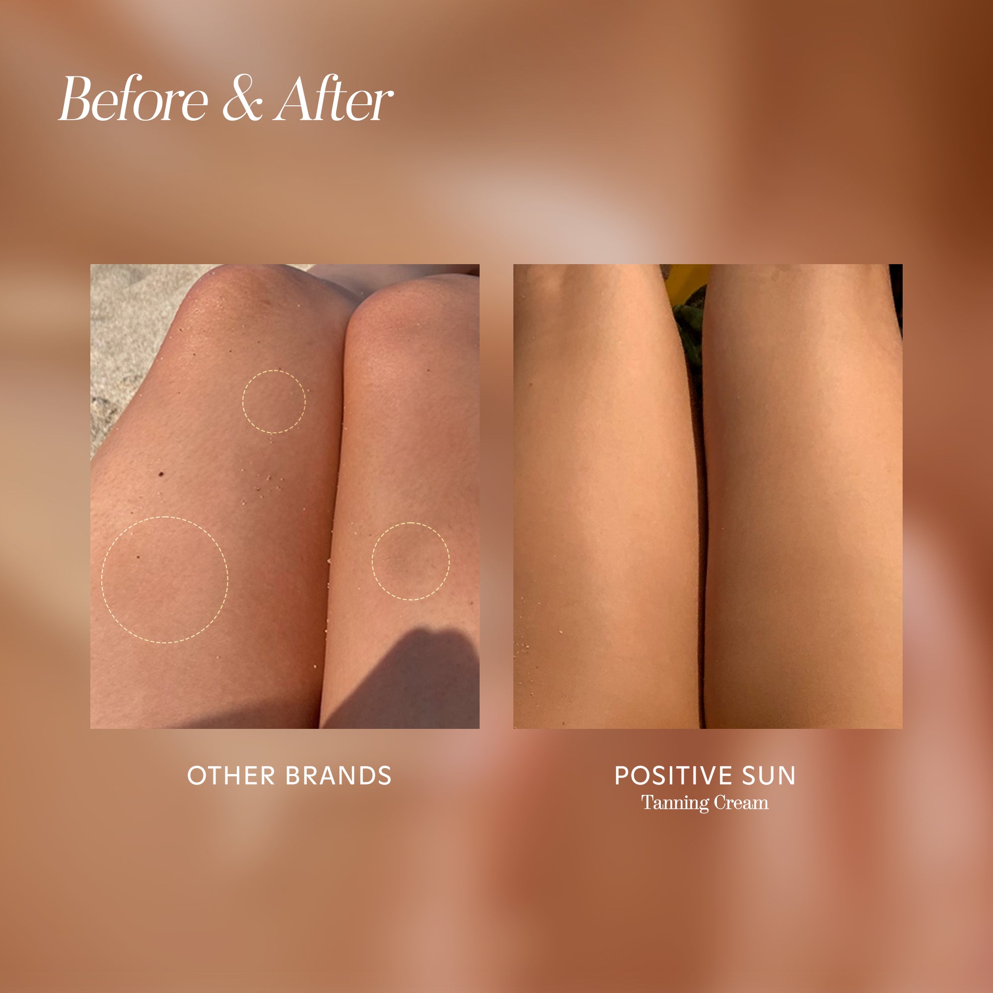POSITIVE SUN Tanning Watery Cream SPF22
