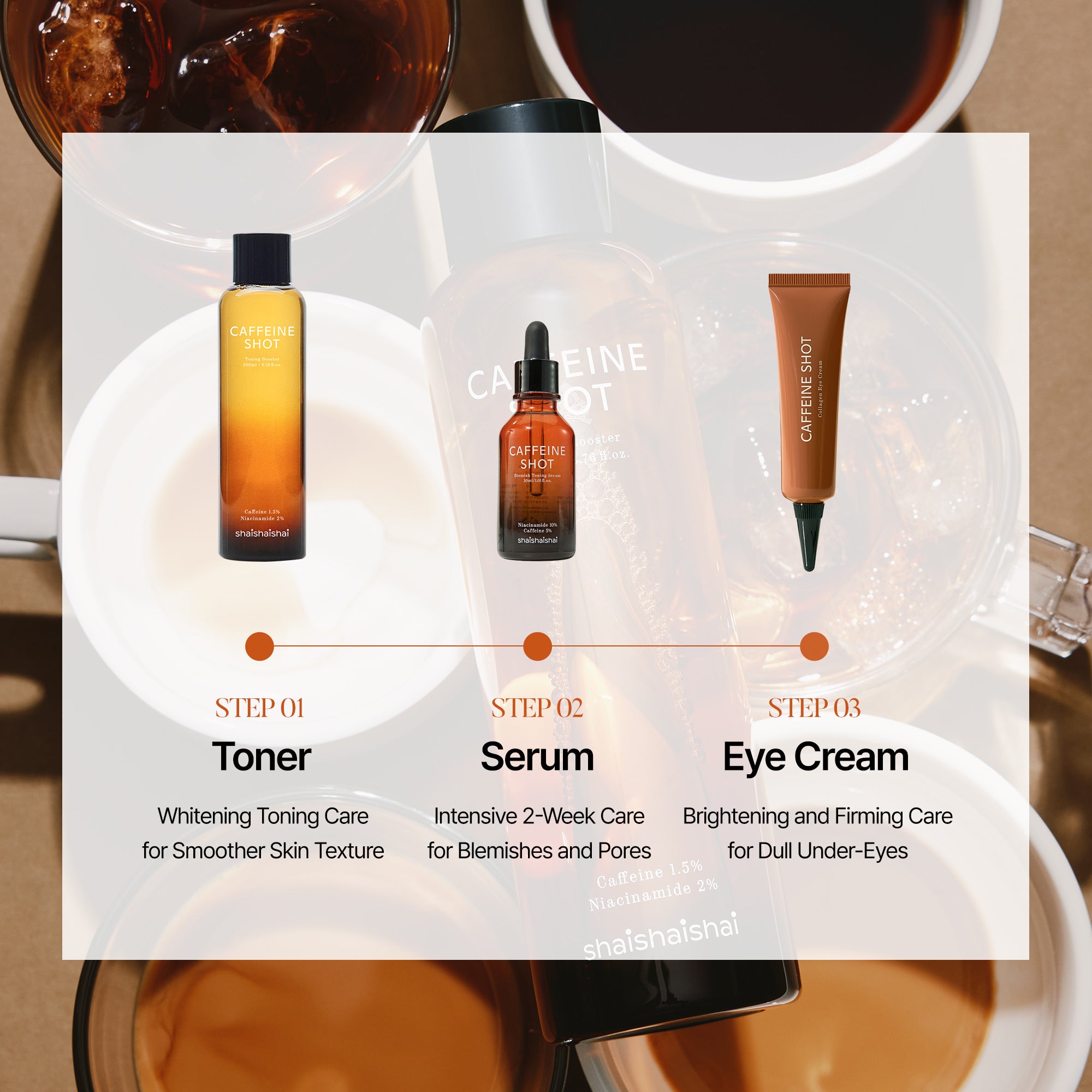 CAFFEINE SHOT Toning Serum